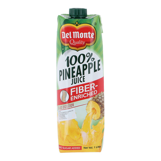 Del Monte Pineapple Juice w/ Fibre Tetra 1L