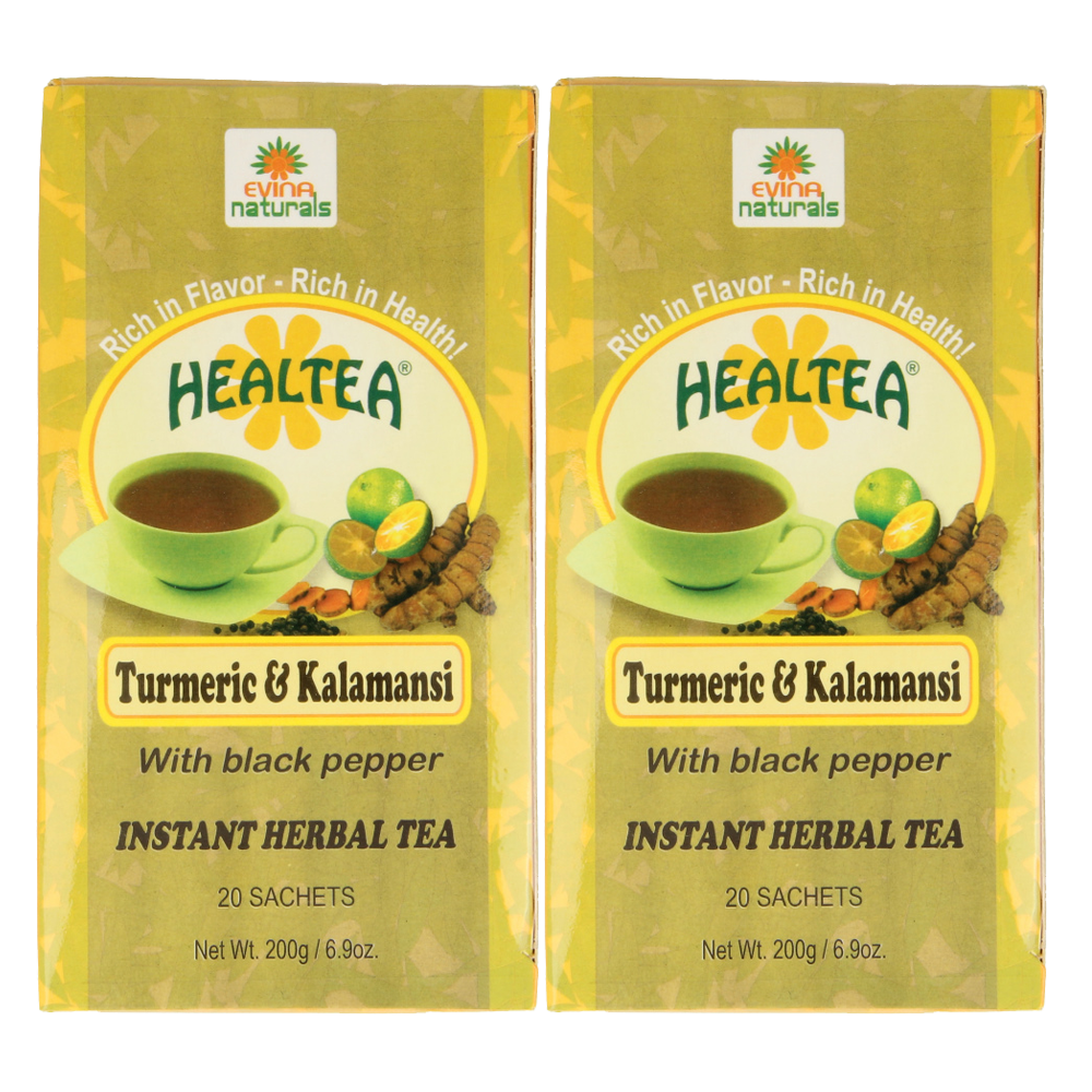 Evina Naturals Turmeric & Citrus Instant Herbal Tea (20 sachets) 200g