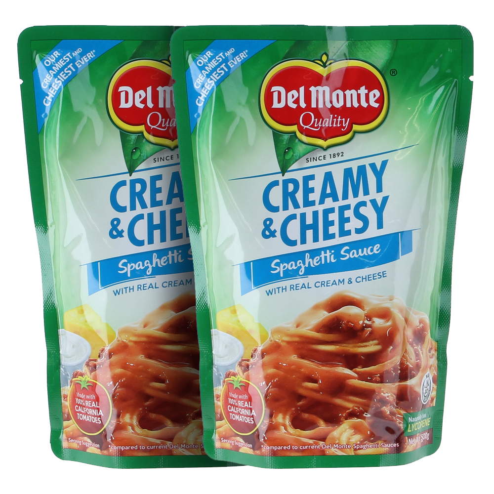 Del Monte Spaghetti Sauce Creamy & Cheesy 500g
