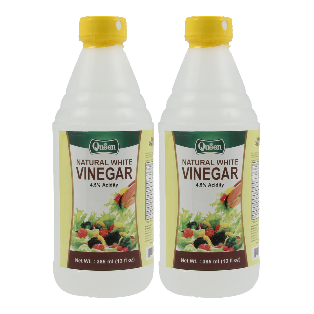 Queen Natural White Vinegar 385ml