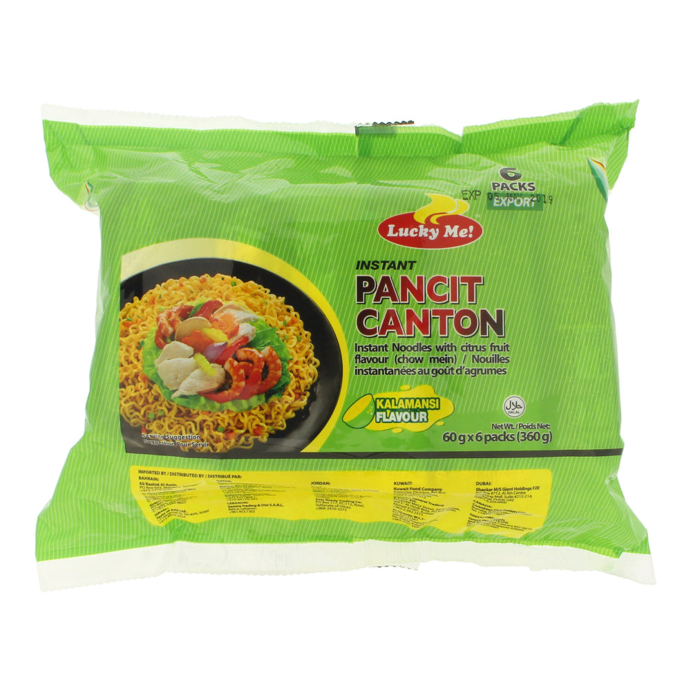 Lucky Me! Pancit Canton Calamansi 6x60g