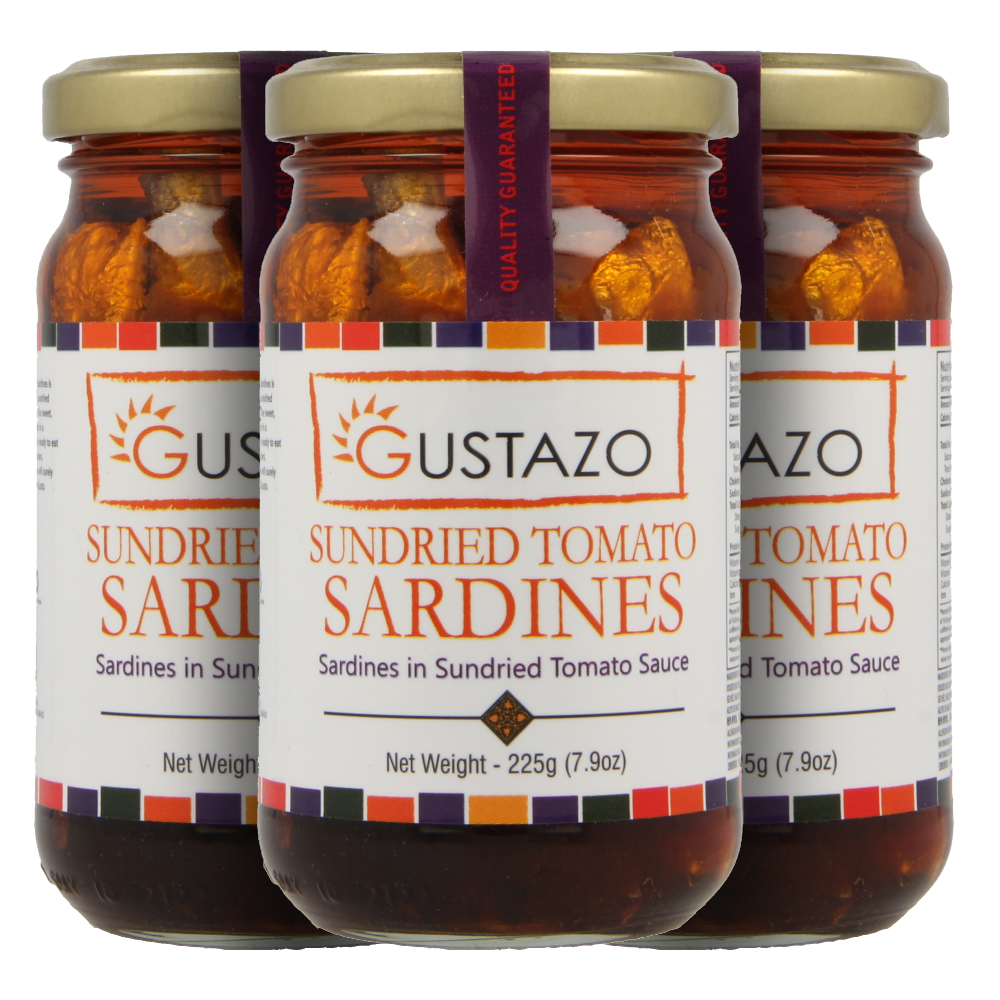 Gustazo Sundried Tomato Sardines 225g