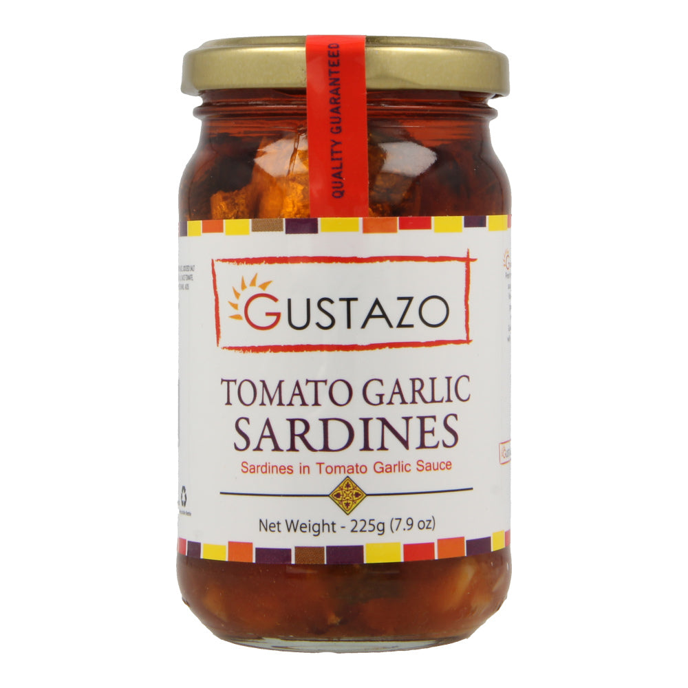Gustazo Tomato Garlic Sardines 225g
