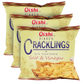 Oishi Ribbed Cracklings in Old Fashioned Salt & Vinegar 50g