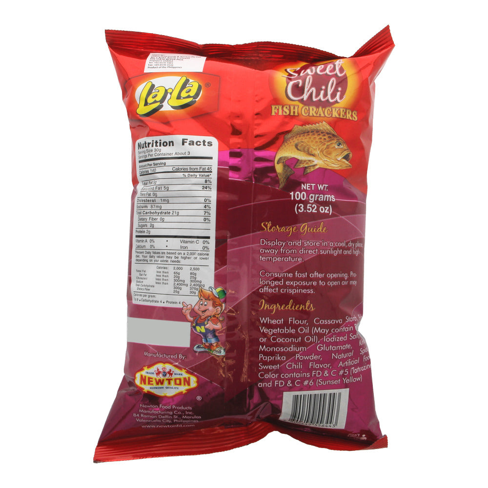 Lala Sweet Chili Fish Crackers 100g