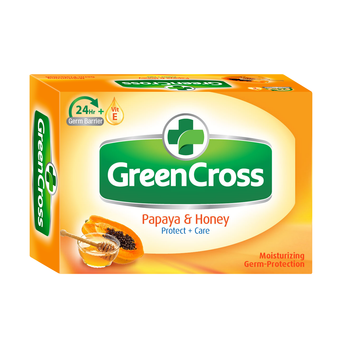 Green Cross Moist Protection Bar Papaya & Honey 85g