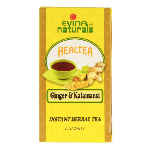 Evina Naturals Ginger & Citrus  Instant Herbal Tea (20 sachets) 200g